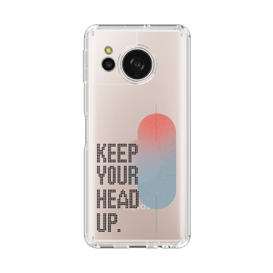 Slim Protection Case［ Original - Dot Overlay - KEEP YOUR HEAD UP/A ］