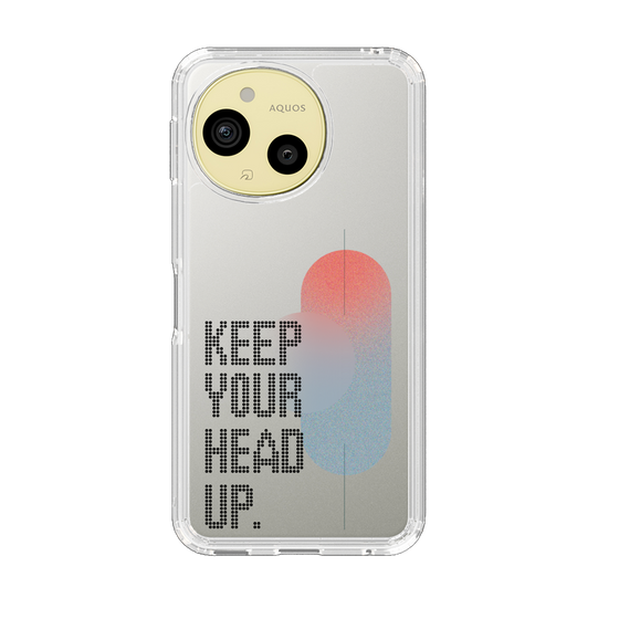 Slim Protection Case［ Original - Dot Overlay - KEEP YOUR HEAD UP/A ］