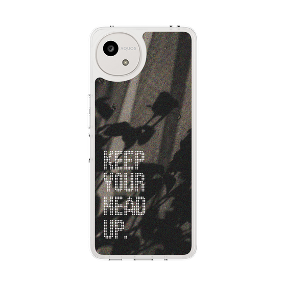 Slim Protection Case［ Original - Dot Overlay - KEEP YOUR HEAD UP/B ］