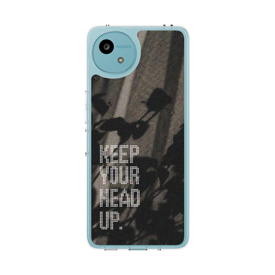 Slim Protection Case［ Original - Dot Overlay - KEEP YOUR HEAD UP/B ］