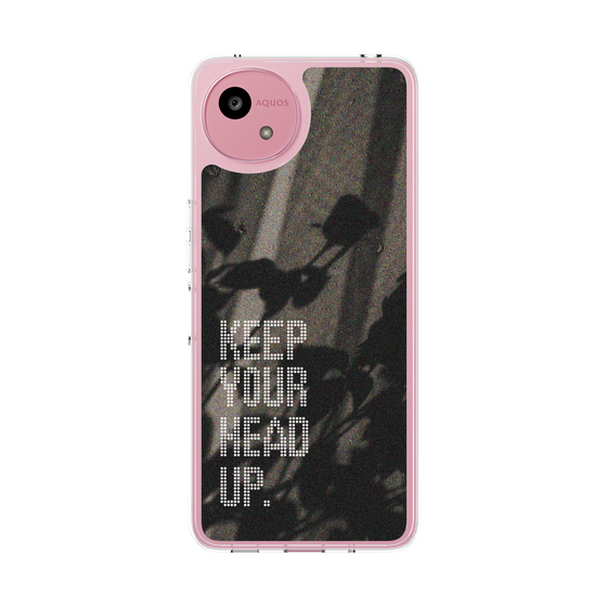 Slim Protection Case［ Original - Dot Overlay - KEEP YOUR HEAD UP/B ］
