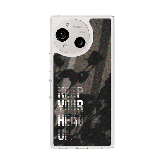 Slim Protection Case［ Original - Dot Overlay - KEEP YOUR HEAD UP/B ］