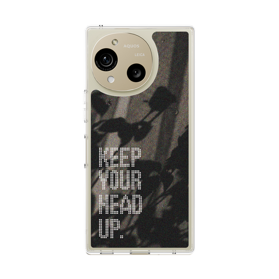 Slim Protection Case［ Original - Dot Overlay - KEEP YOUR HEAD UP/B ］