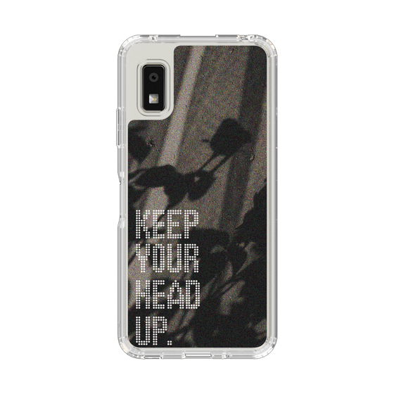 Slim Protection Case［ Original - Dot Overlay - KEEP YOUR HEAD UP/B ］