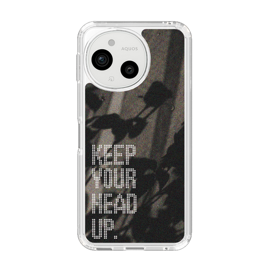 Slim Protection Case［ Original - Dot Overlay - KEEP YOUR HEAD UP/B ］