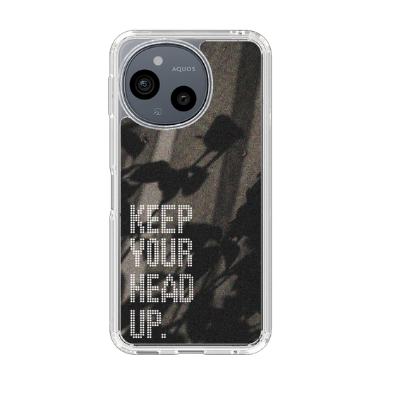 Slim Protection Case［ Original - Dot Overlay - KEEP YOUR HEAD UP/B ］