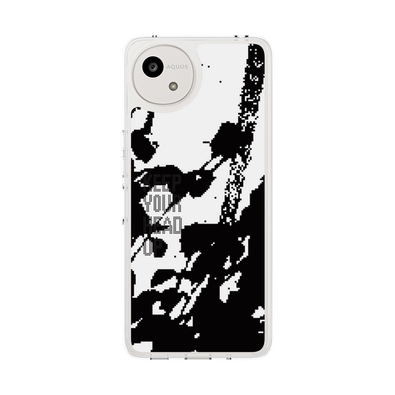 Slim Protection Case［ Original - Dot Overlay - KEEP YOUR HEAD UP/C ］