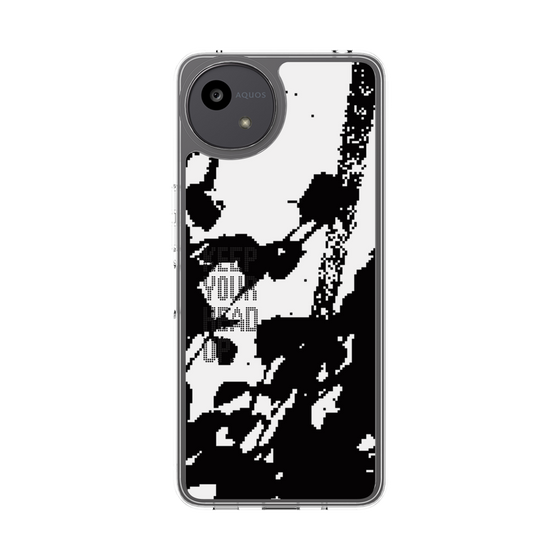 Slim Protection Case［ Original - Dot Overlay - KEEP YOUR HEAD UP/C ］