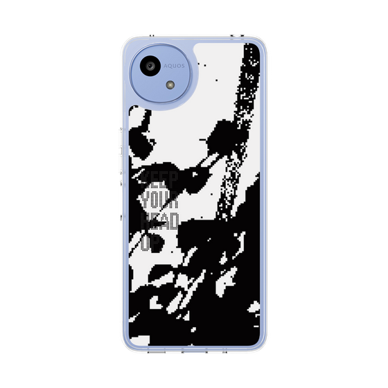 Slim Protection Case［ Original - Dot Overlay - KEEP YOUR HEAD UP/C ］