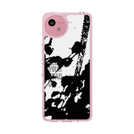 Slim Protection Case［ Original - Dot Overlay - KEEP YOUR HEAD UP/C ］