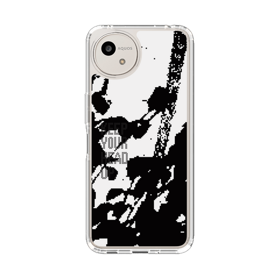 Slim Protection Case［ Original - Dot Overlay - KEEP YOUR HEAD UP/C ］