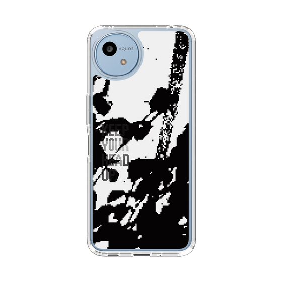 Slim Protection Case［ Original - Dot Overlay - KEEP YOUR HEAD UP/C ］