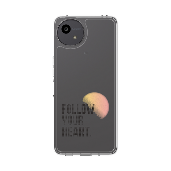 Slim Protection Case［ Original - Dot Overlay - FOLLOW YOUR HEART/A ］