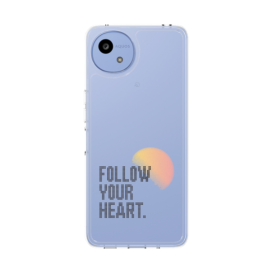 Slim Protection Case［ Original - Dot Overlay - FOLLOW YOUR HEART/A ］