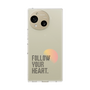 Slim Protection Case［ Original - Dot Overlay - FOLLOW YOUR HEART/A ］
