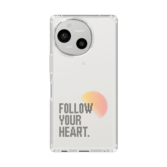 Slim Protection Case［ Original - Dot Overlay - FOLLOW YOUR HEART/A ］