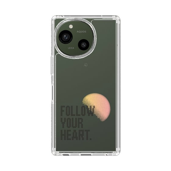 Slim Protection Case［ Original - Dot Overlay - FOLLOW YOUR HEART/A ］
