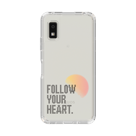 Slim Protection Case［ Original - Dot Overlay - FOLLOW YOUR HEART/A ］