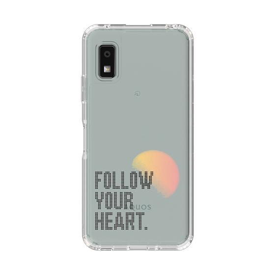 Slim Protection Case［ Original - Dot Overlay - FOLLOW YOUR HEART/A ］