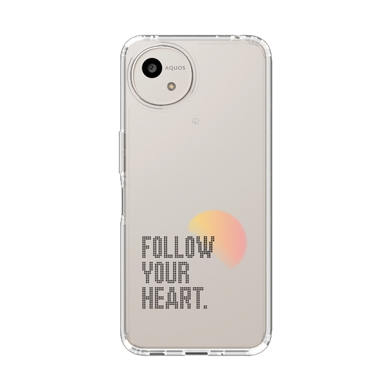Slim Protection Case［ Original - Dot Overlay - FOLLOW YOUR HEART/A ］