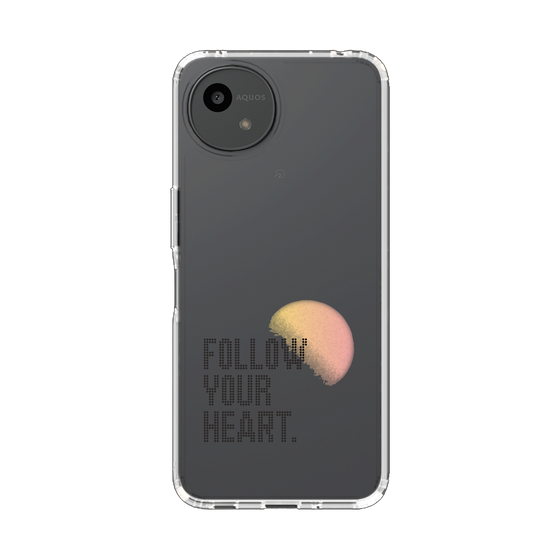 Slim Protection Case［ Original - Dot Overlay - FOLLOW YOUR HEART/A ］