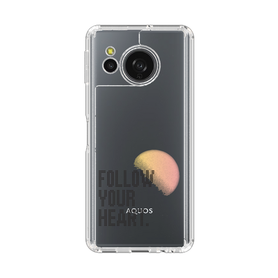 Slim Protection Case［ Original - Dot Overlay - FOLLOW YOUR HEART/A ］