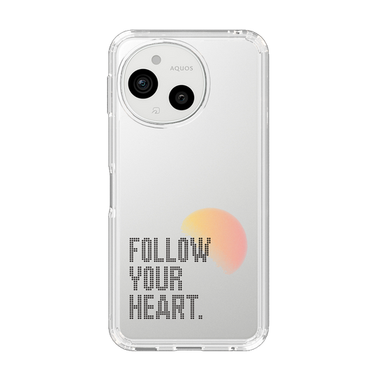 Slim Protection Case［ Original - Dot Overlay - FOLLOW YOUR HEART/A ］