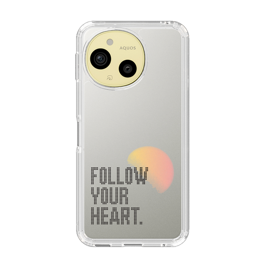 Slim Protection Case［ Original - Dot Overlay - FOLLOW YOUR HEART/A ］