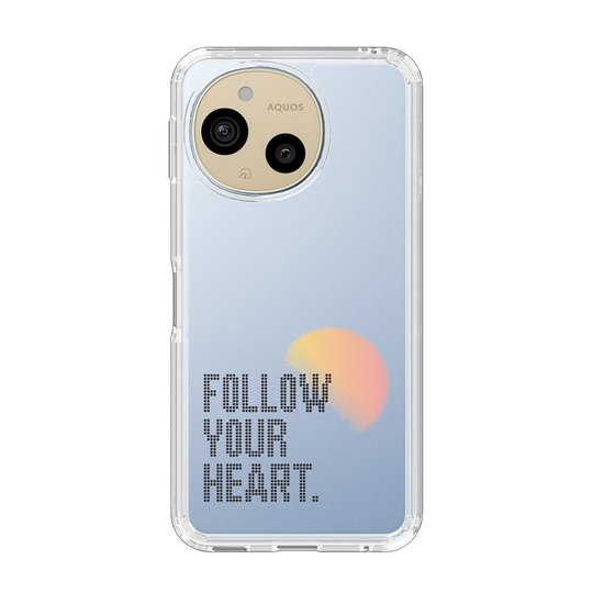 Slim Protection Case［ Original - Dot Overlay - FOLLOW YOUR HEART/A ］