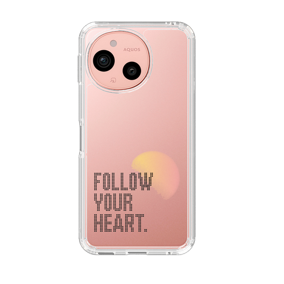 Slim Protection Case［ Original - Dot Overlay - FOLLOW YOUR HEART/A ］