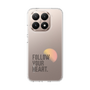 Slim Protection Case［ Original - Dot Overlay - FOLLOW YOUR HEART/A ］