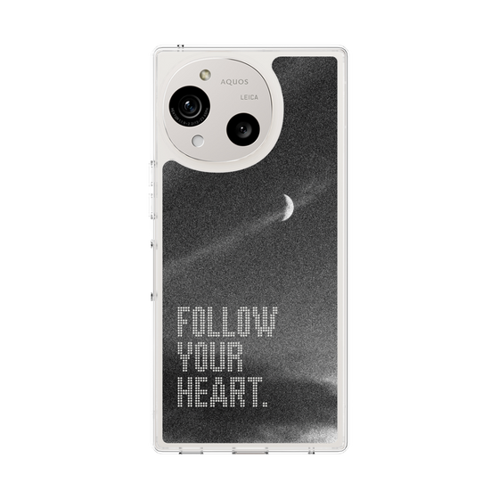 Slim Protection Case［ Original - Dot Overlay - FOLLOW YOUR HEART/B ］