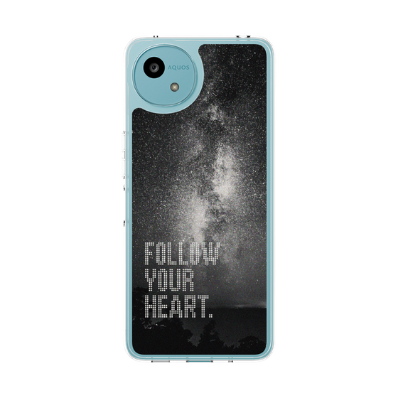 Slim Protection Case［ Original - Dot Overlay - FOLLOW YOUR HEART/C ］