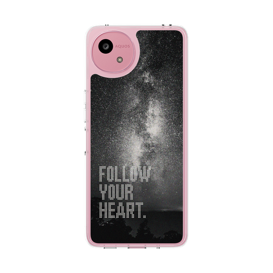 Slim Protection Case［ Original - Dot Overlay - FOLLOW YOUR HEART/C ］
