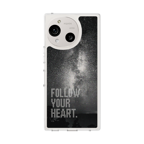 Slim Protection Case［ Original - Dot Overlay - FOLLOW YOUR HEART/C ］