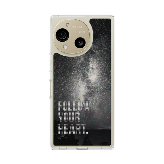 Slim Protection Case［ Original - Dot Overlay - FOLLOW YOUR HEART/C ］