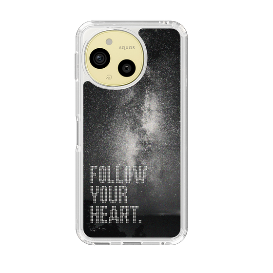 Slim Protection Case［ Original - Dot Overlay - FOLLOW YOUR HEART/C ］