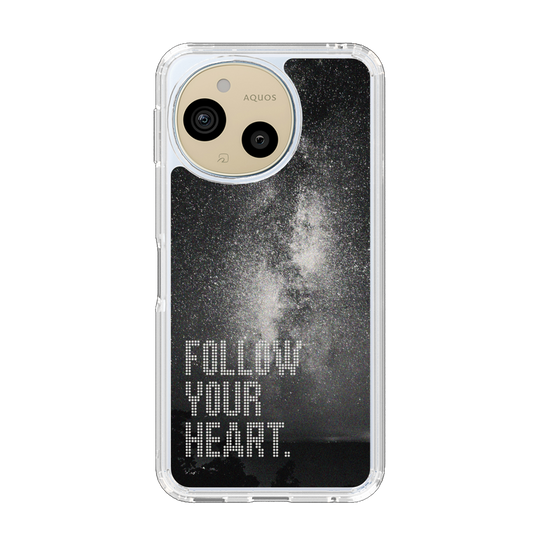 Slim Protection Case［ Original - Dot Overlay - FOLLOW YOUR HEART/C ］