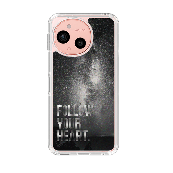 Slim Protection Case［ Original - Dot Overlay - FOLLOW YOUR HEART/C ］