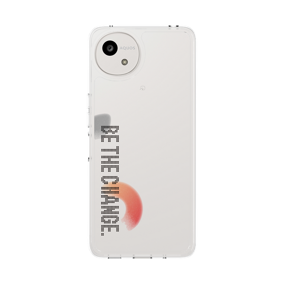 Slim Protection Case［ Original - Dot Overlay - BE THE CHANGE/A ］