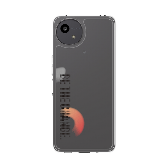 Slim Protection Case［ Original - Dot Overlay - BE THE CHANGE/A ］