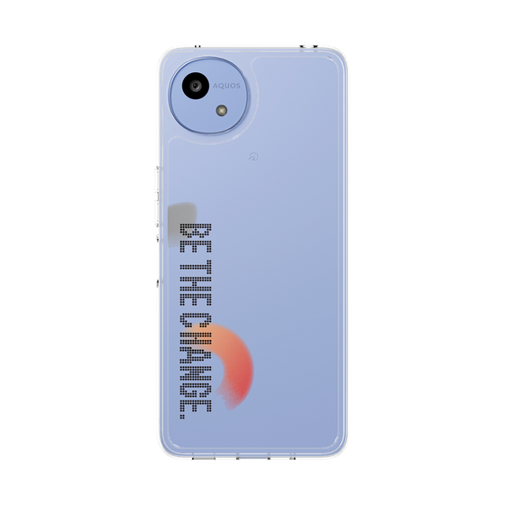 Slim Protection Case［ Original - Dot Overlay - BE THE CHANGE/A ］