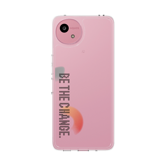 Slim Protection Case［ Original - Dot Overlay - BE THE CHANGE/A ］