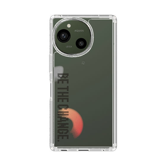 Slim Protection Case［ Original - Dot Overlay - BE THE CHANGE/A ］