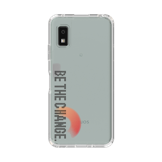 Slim Protection Case［ Original - Dot Overlay - BE THE CHANGE/A ］