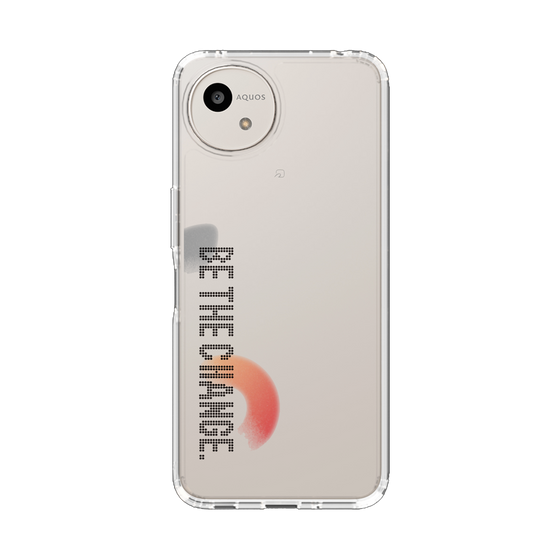Slim Protection Case［ Original - Dot Overlay - BE THE CHANGE/A ］