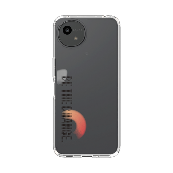 Slim Protection Case［ Original - Dot Overlay - BE THE CHANGE/A ］