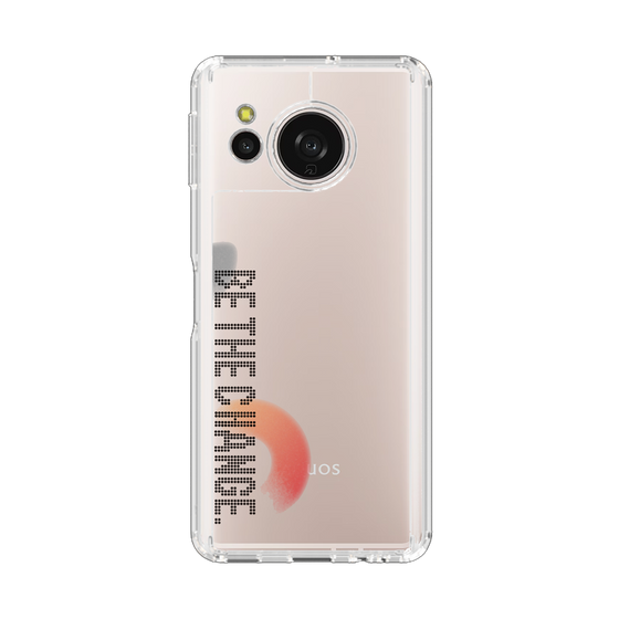 Slim Protection Case［ Original - Dot Overlay - BE THE CHANGE/A ］