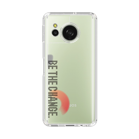 Slim Protection Case［ Original - Dot Overlay - BE THE CHANGE/A ］