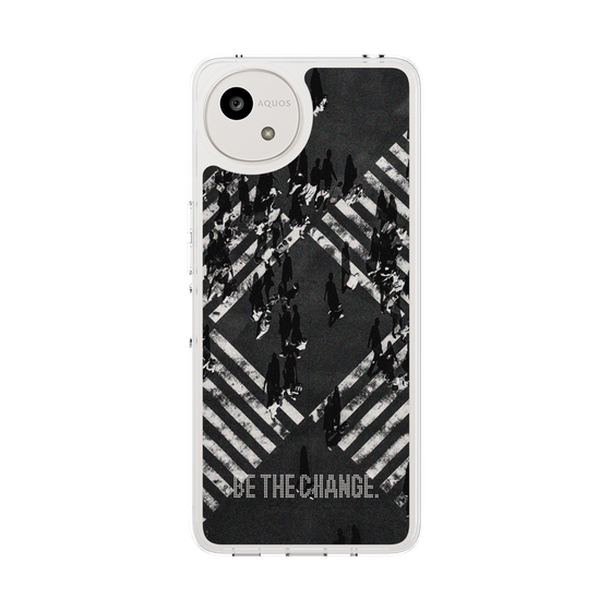 Slim Protection Case［ Original - Dot Overlay - BE THE CHANGE/B ］